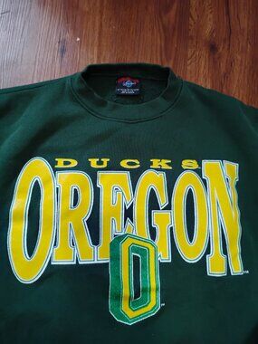 Vintage 90s Oregon Ducks Crewneck Sweatshirt